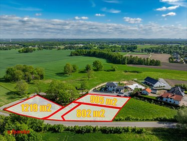 działka na sprzedaż 1219m2 działka Mikołów, Mokierska