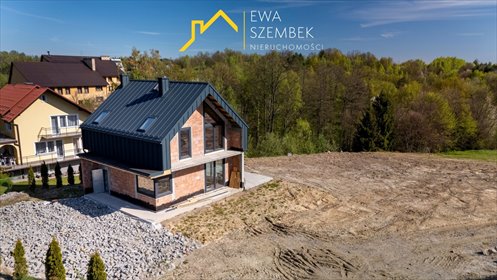 Dom w lesie, 93 m², działka 9 arów, blisko Myślenic dom Myślenice