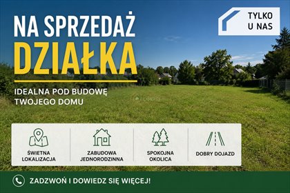 Działka 1320 m² z warunkami zabudowy, Górki - polecam! działka Górki
