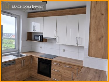Polecam dwupoziomowy apartament 110 m² z balkonem i windą mieszkanie Lubawa, Stanisława Wolskiego