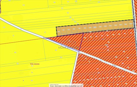 Działka 8 500 m² w Wólce Jeżewskiej (z mediami, planem) działka Wólka Jeżewska, Skulska