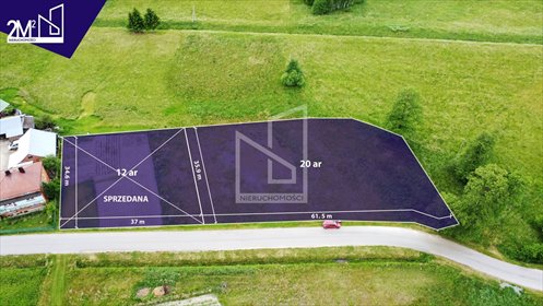 Działki budowlane w Trzeboś, 12 i 20 arów. działka Sokołów Małopolski, Trzeboś