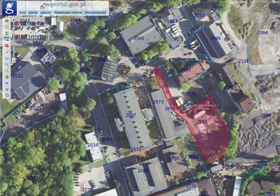Działka przemysłowa 2634 m² z infrastrukturą i kontenerem zapraszam działka Dąbrowa Górnicza, Kuźniczka Nowa, Perla