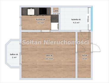 mieszkanie na sprzedaż 30m2 mieszkanie Warszawa, Białołęka, Odkryta