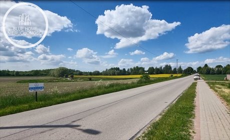 Działka budowlana 10 arów, prostokąt, asfalt, MPZP działka Kamień Kolonia