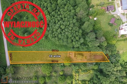 działka na sprzedaż 1800m2 działka Prądnik Korzkiewski