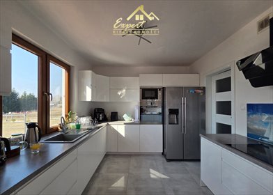 Do sprzedania funkcjonalny dom szkieletowy 220 m² z garażem w Kamieniu Małym dom Kamień Mały