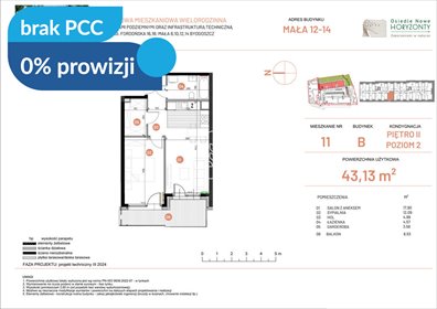 Nowoczesne mieszkanie 2 pokoi - wysoki standard i blisko centrum mieszkanie Bydgoszcz, Fordońska