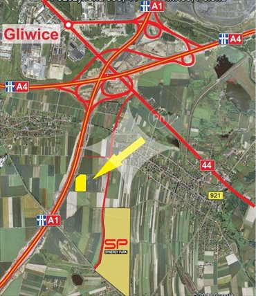 działka na sprzedaż 35872m2 działka Gliwice, Sośnica, Graniczna