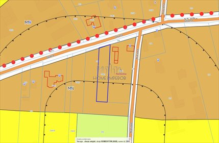 Działka 1434 m² pod zabudowę jednorodzinną - polecam działka Rembertów, Główna