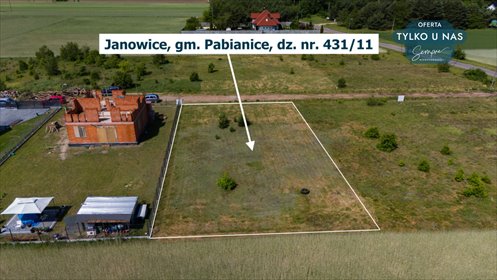 działka na sprzedaż 900m2 działka Janowice