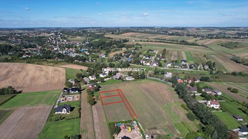 Działka budowlana 1002 m² w spokojnej okolicy Krakowa. działka Kraków, Wzgórza Krzesławickie, Łuczanowice, ks. Kazimierza Figlewicza