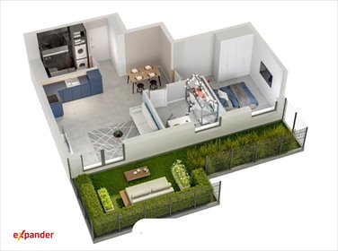 mieszkanie na sprzedaż 50m2 mieszkanie Kraków, Jana Kantego Federowicza