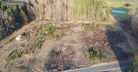 Działki leśne 3695 m² przy jeziorze Stelchno - zapraszam działka Skrzynki