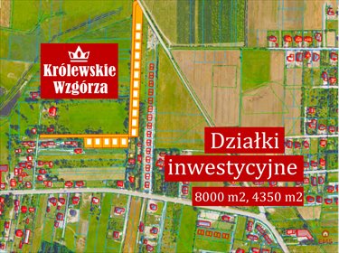 Atrakcyjna działka inwestycyjna z widokiem na panoramę działka Nowe Aleksandrowo, Ogrodniki