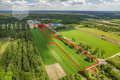 Sprzedam działkę inwestycyjną 18 678 m² przy DK50 w Stanisławowie działka Stanisławów, Północna