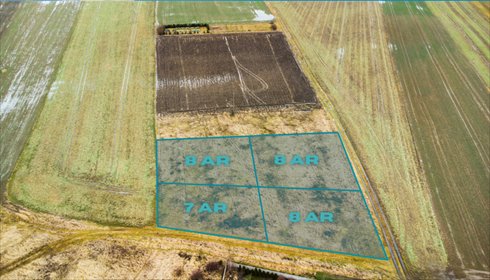 działka na sprzedaż 800m2 działka Bożnów