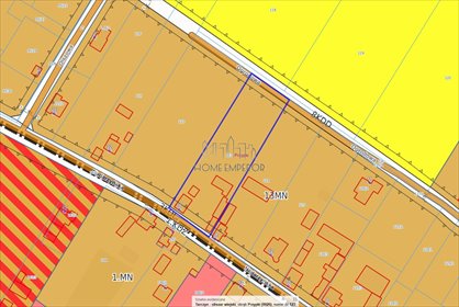 Działka 3861 m² z domem i mediami, plan MN, Tarczyn działka Przypki, Nadarzyńska