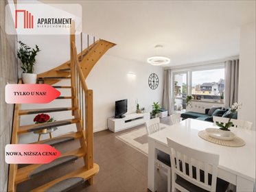 Na sprzedaż komfortowe 87,9 m² dwupoziomowe mieszkanie z antresolą i garażem mieszkanie Szczecinek