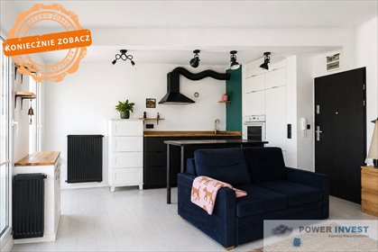 Nowoczesne studio z balkonem 36 m², inwestycja Kraków mieszkanie Kraków, Podgórze, Anny Szwed-Śniadowskiej