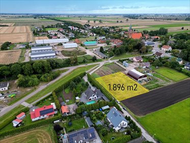 Polecam działkę 1896 m² pod zabudowę w Lichnowych działka Lichnowy, Tczewska