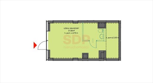 lokal użytkowy na sprzedaż 32m2 lokal użytkowy Wrocław, Stare Miasto, Stare Miasto, Księcia Witolda