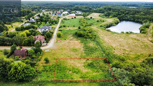Działka 1373 m² pod letniskową zabudowę w Wagowie działka Wagowo, Karino