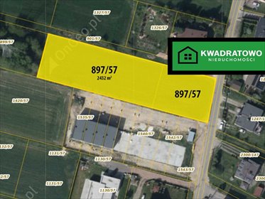 Działka 2436 m² w Żorach, pełne uzbrojenie - polecam! działka Żory, Tęczowa