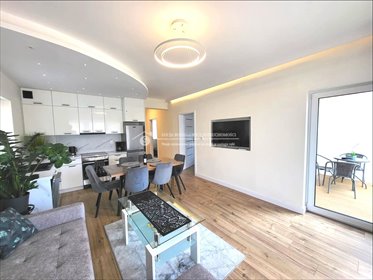 Nowoczesne 58 m² z antresolą, balkonem i sauną mieszkanie Szczyrk