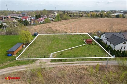 Działka 1800 m² z warunkami zabudowy, prąd i studnia działka Michałowice-Wieś, Kasztanowa