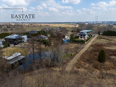 działka na sprzedaż 1229m2 działka Pęcice, Wąska