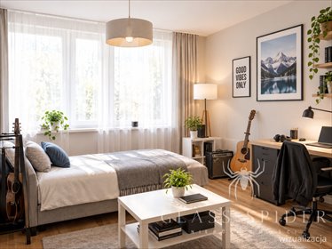 Zapraszam do 3-pokojowego mieszkania 46,6 m² z dużym ogródkiem mieszkanie Warszawa, Mokotów, św. Bonifacego