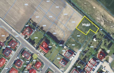 Działka budowlana 838 m² z mediami, osiedle domków działka Środa Wielkopolska