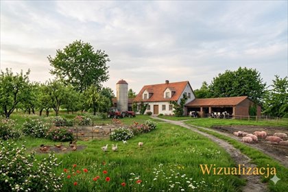 Przestronna działka 1,44 ha z możliwością zabudowy i działalności działka Róża