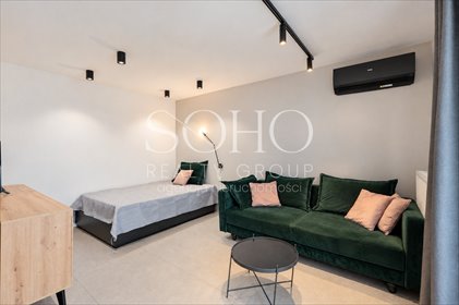 Polecam 32 m² mieszkanie z balkonem, klimatyzacją i pełnym umeblowaniem mieszkanie Kraków, Podgórze, Ślusarska