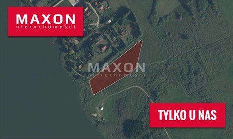 Na sprzedaż działka nad jeziorem Burdąg 7666 m² w Warmii działka Burdąg