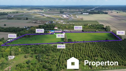 działka na sprzedaż 33600m2 działka Podborze, Zambrowska