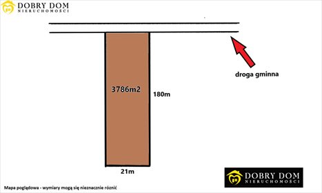 działka na sprzedaż 3786m2 działka Studzianki