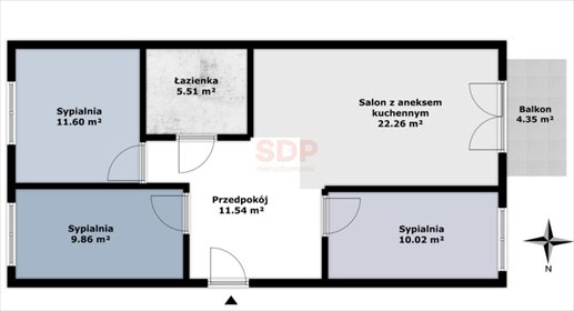 mieszkanie na sprzedaż 71m2 mieszkanie Wrocław, Krzyki, Klecina, Zabrodzka
