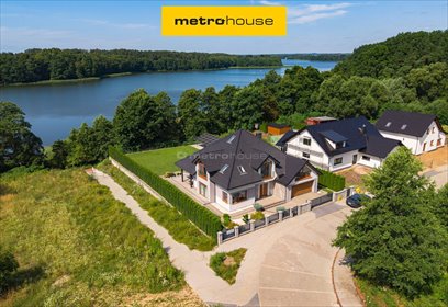Dom z panoramicznym widokiem na jezioro - nowoczesna architektura dom Sępólno Krajeńskie, Radosna