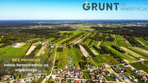 działka na sprzedaż 560m2 działka Osieck