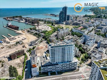 Sprzedam luksusowe 50 m² apartament z loggią w Gdyni mieszkanie Gdynia, Śródmieście, św. Piotra