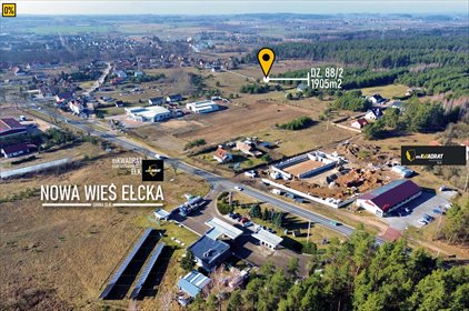 działka na sprzedaż 1905m2 działka Nowa Wieś Ełcka