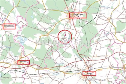 Działka inwestycyjna na sprzedaż Parzynów 66 076m2 Foto 7