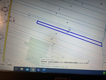 Działka rolna 0,77 ha przy utwardzonej drodze w Jabłonowie działka Jabłonów