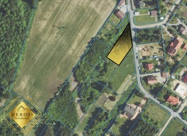 Działka budowlana na sprzedaż Korwinów 1 209m2 Foto 2
