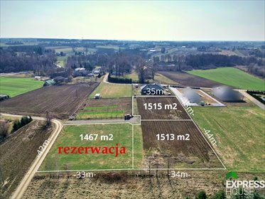 działka na sprzedaż 1515m2 działka Moszna-Kolonia
