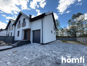 Dom w stanie deweloperskim z garażem i tarasem dom Radom, Jeżowa Wola, Potkanowska