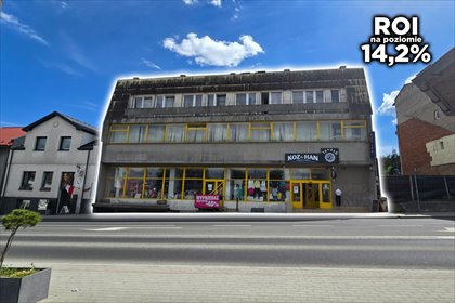 Inwestycyjny budynek usługowo-mieszkalny w centrum Bobowej lokal użytkowy Bobowa, Rynek