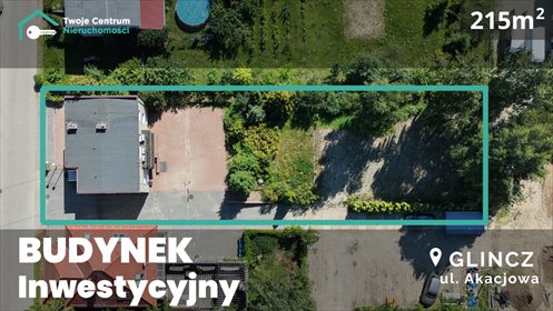 Gotowy budynek pod wynajem lub biura – 215 m² w Glincz lokal użytkowy Glincz, Akacjowa